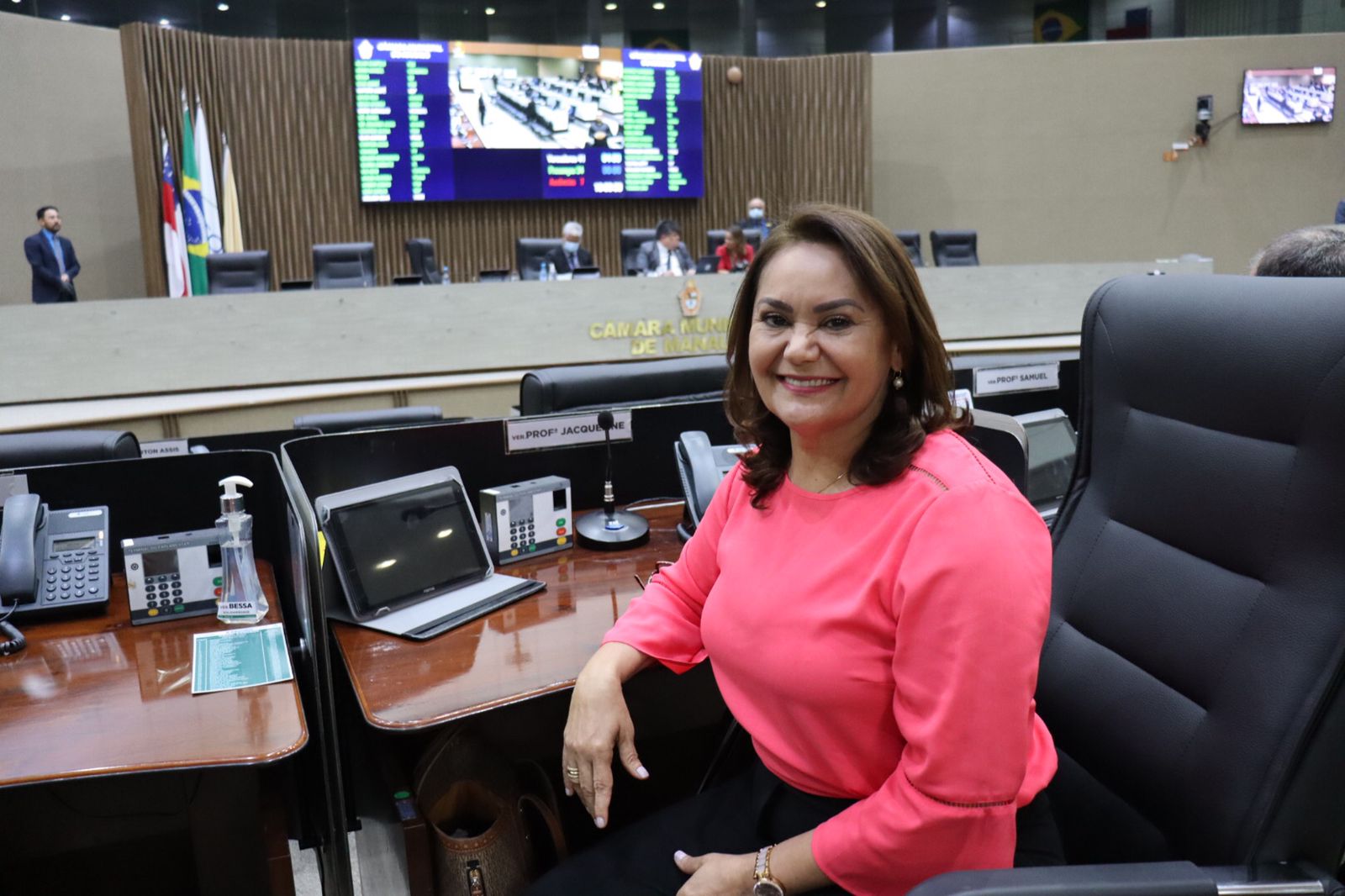 Professora Jacqueline deixa vaga na Aleam por “segurança política”