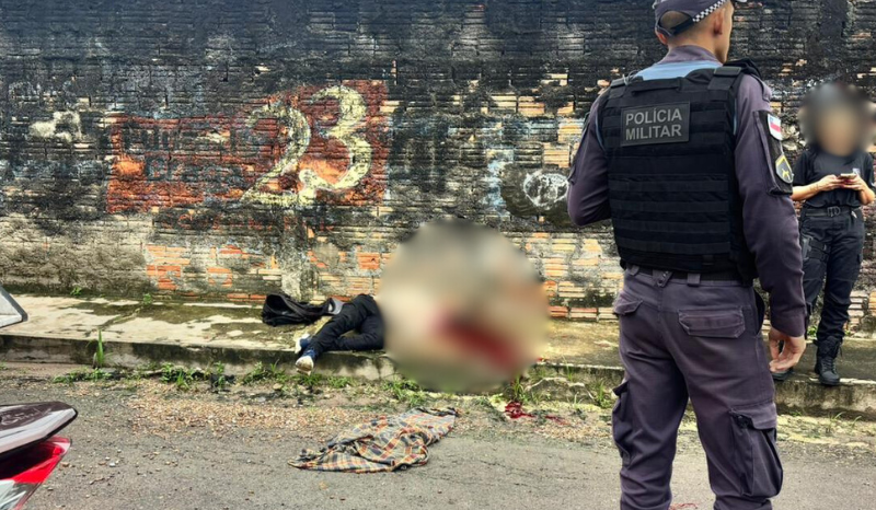 Homem é alvejado no rosto durante assalto em Manaus