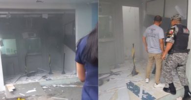 Explosão atinge casa lotérica na zona norte de Manaus; veja
