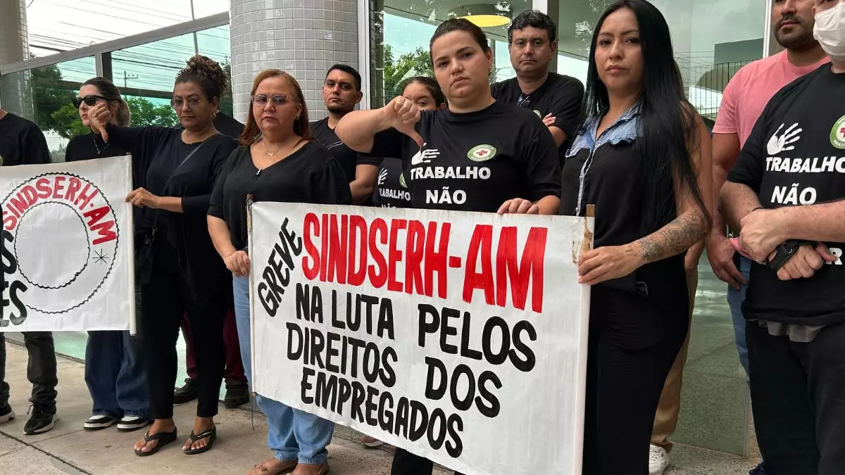 Servidores do HUGV paralisam 50% das atividades em Manaus