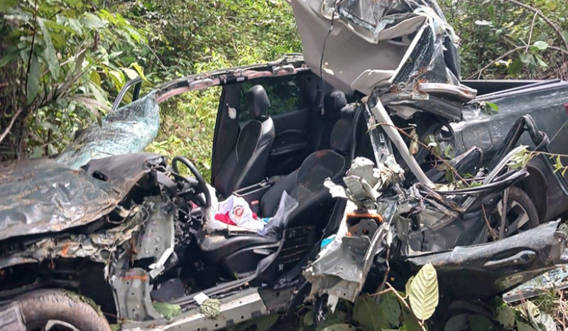 Assessor do MP morre e promotor fica ferido após acidente na AM-363