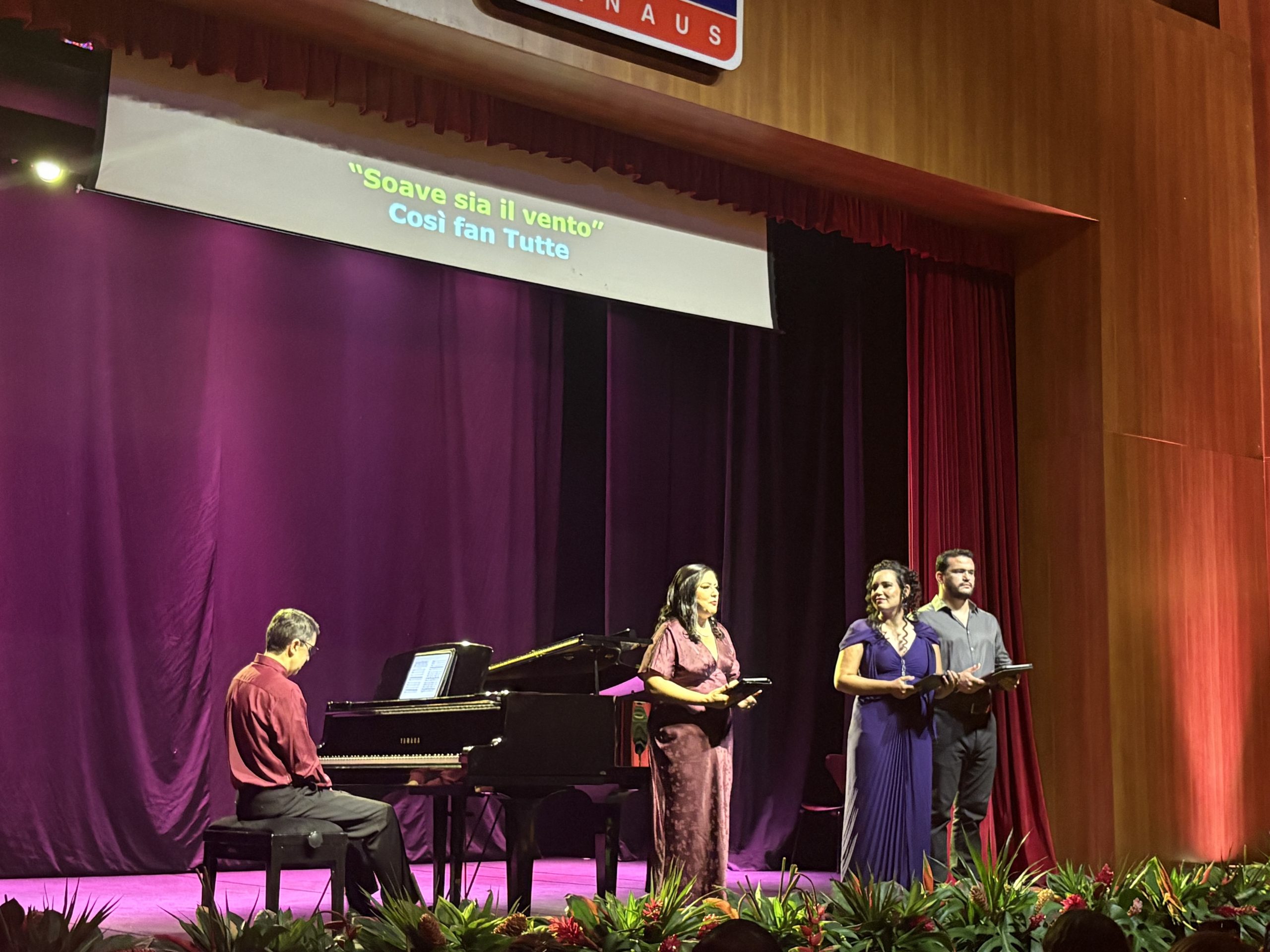 FAO realiza recital gratuito de Mozart no ICBEU Manaus