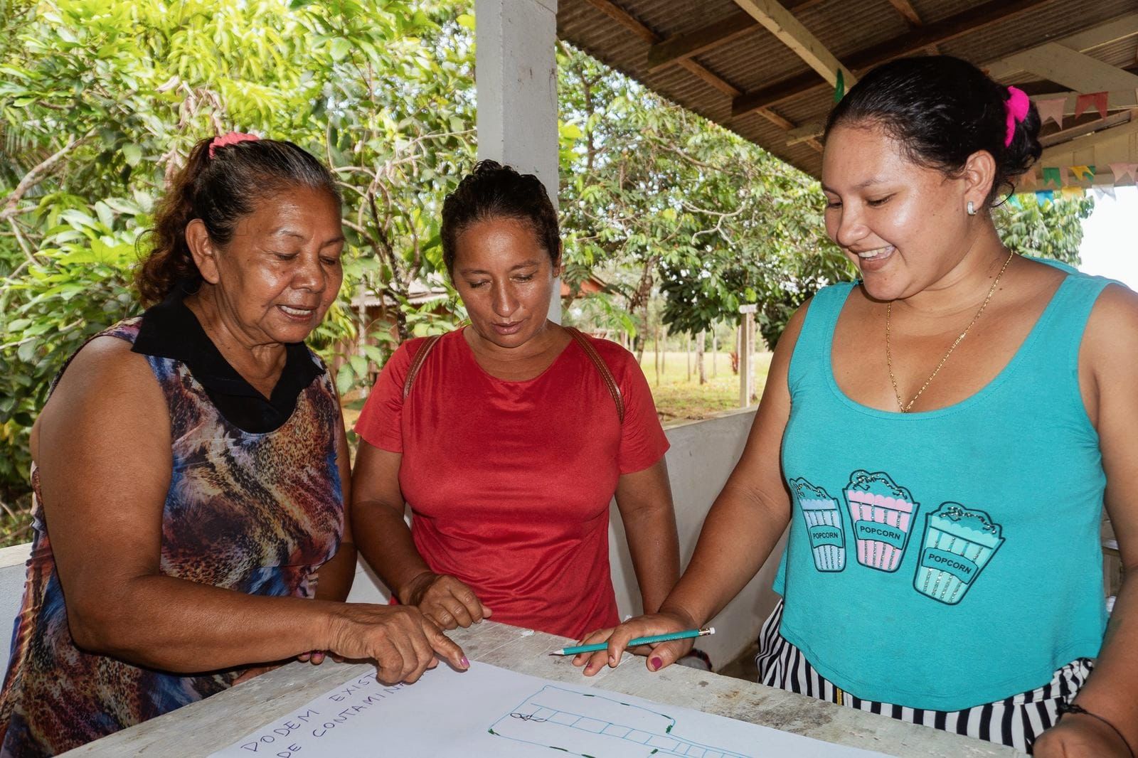 Comunidades do Tupé recebem oficina que leva capacitação em saneamento