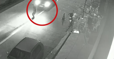 Vítima é arremessada contra asfalto durante atropelamento em Manaus; vídeo