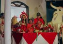 Boi Garantido leva fé, rosas e tradição às ruas de Parintins na Ladainha de Santo Antônio