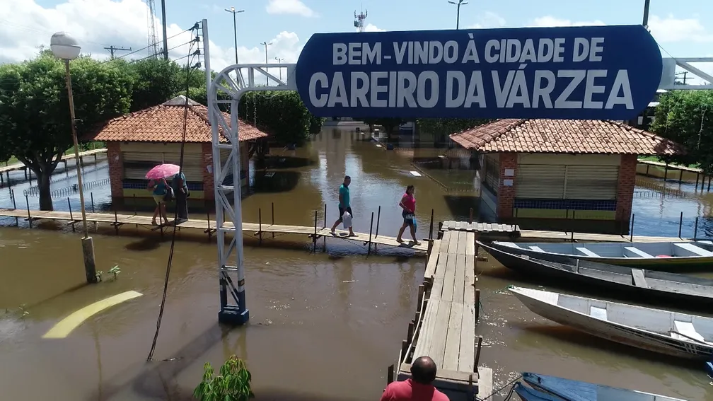 Chuvas e cheia levam Rio Preto da Eva e Careiro da Várzea a decretarem emergência