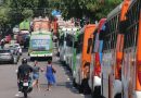 Após atraso salarial, rodoviários decretam greve geral dos ônibus em Manaus; assista