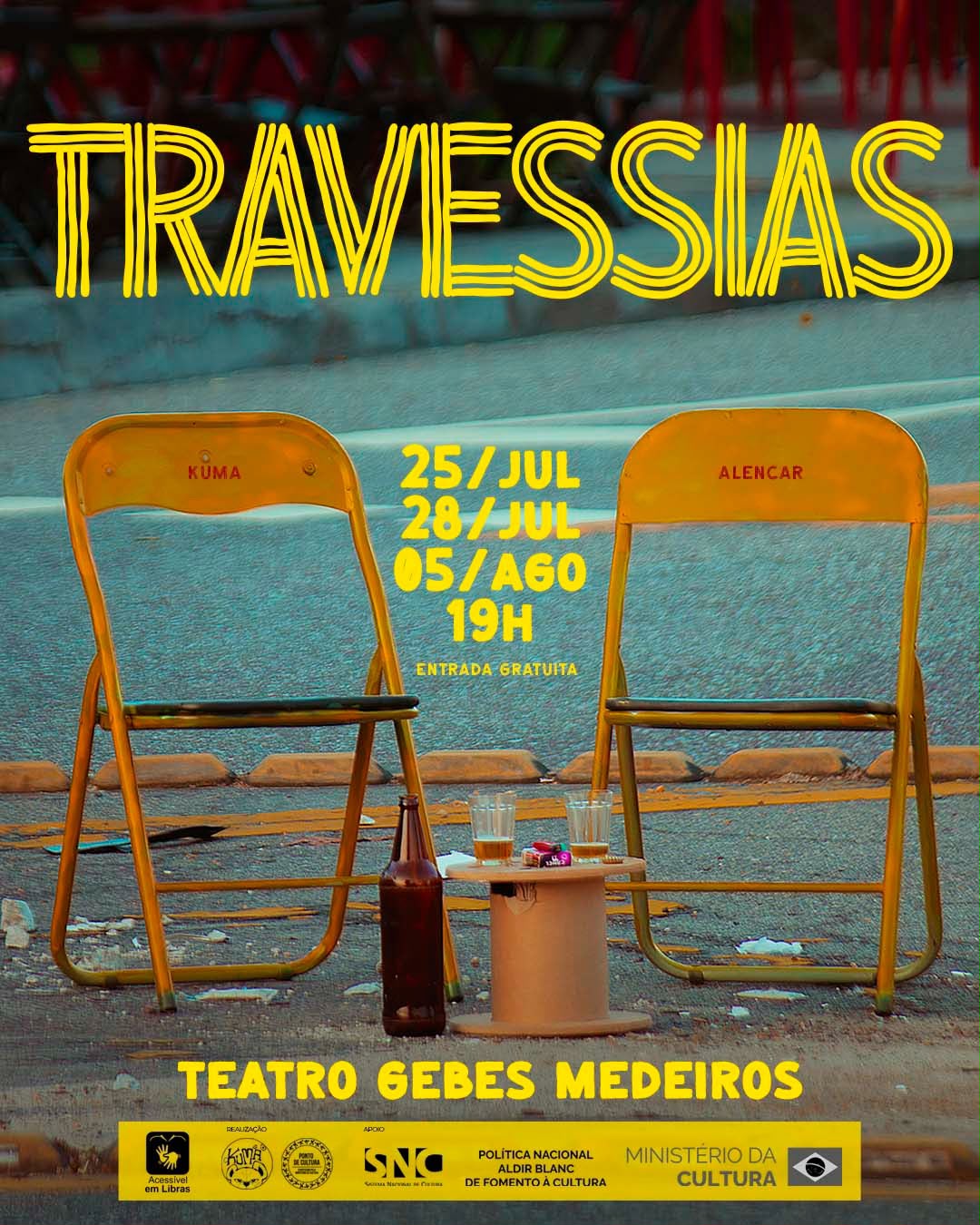 Espetáculo “Travessias” leva vivências trans ao palco em Manaus