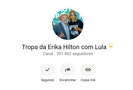 Erika Hilton cria “Tropa com Lula” após suspensão de canal de Janones