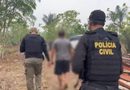 Homem é preso suspeito de provocar incêndio em área de mata no Careiro da Várzea