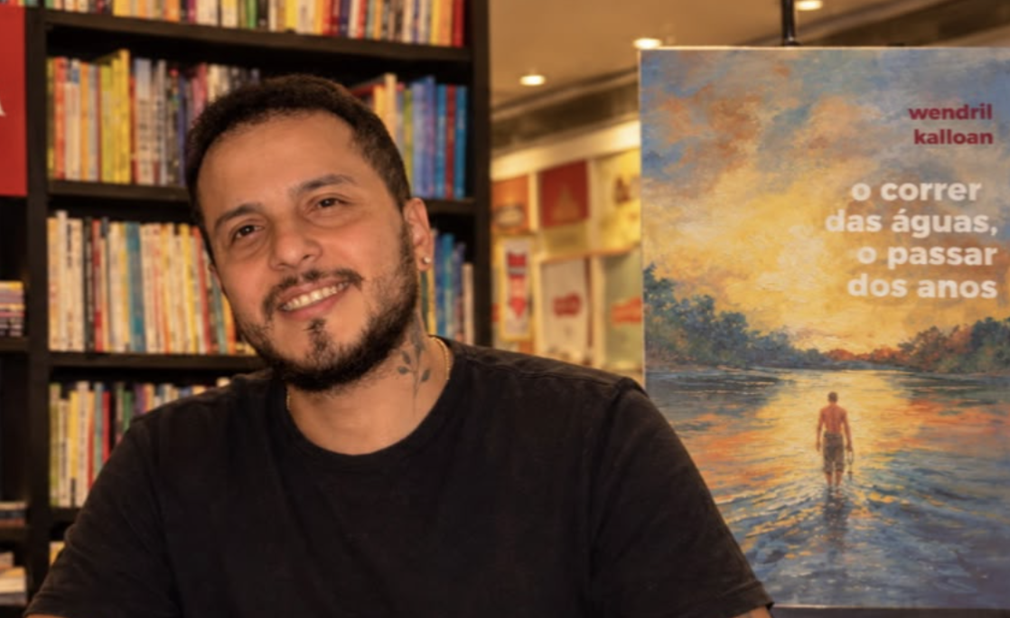 Escritor Wendril Kalloan faz temporada em Manaus para divulgar romance sobre amor, memória e Alzheimer