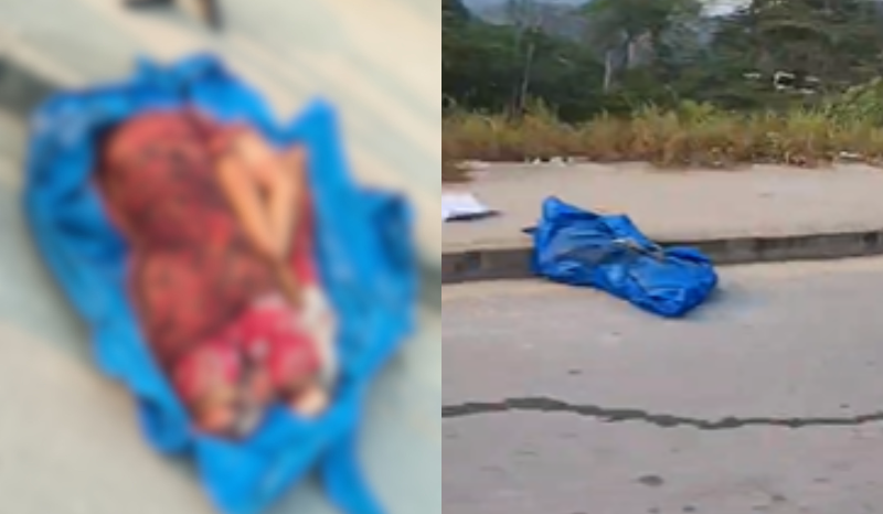 Corpo esquartejado é encontrado enrolado em lona no bairro Cidade de Deus
